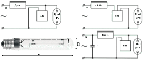 Лампа ДНаТ-400