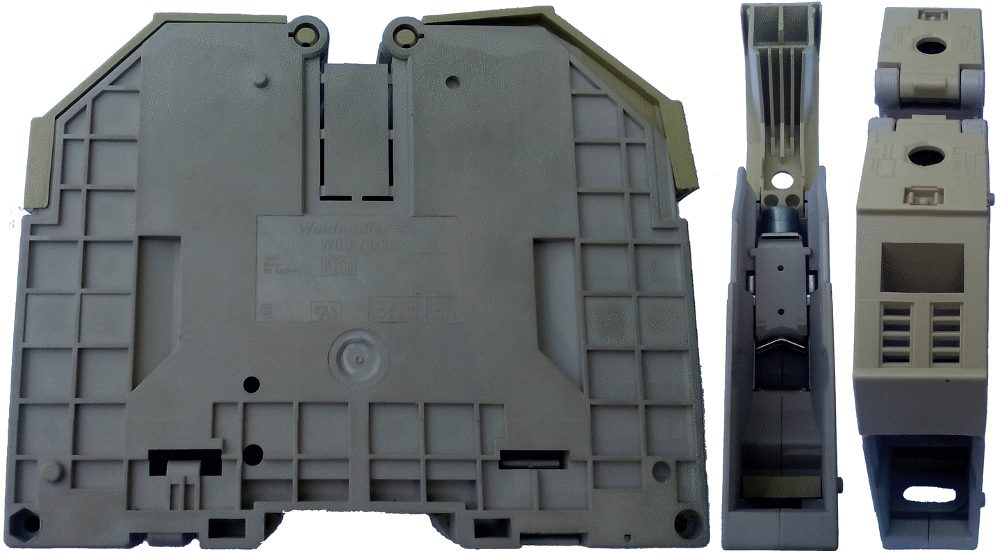 WDU 70/95 клемма проходная Weidmüller
